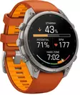 Garmin Fenix 9 Pro inReach 47mm Titanium with Autumn Orange/Spark Orange - GPS-paikannuslaitteet ja kellot - 010-04336-01 - 8