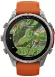 Garmin Fenix 9 Pro inReach 47mm Titanium with Autumn Orange/Spark Orange - GPS-paikannuslaitteet ja kellot - 010-04336-01 - 5