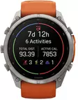 Garmin Fenix 9 Pro inReach 47mm Titanium with Autumn Orange/Spark Orange - GPS-paikannuslaitteet ja kellot - 010-04337-01 - 4