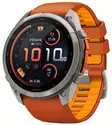 Garmin Fenix 9 Pro inReach 47mm Titanium with Autumn Orange/Spark Orange - GPS-paikannuslaitteet ja kellot - 010-04337-01 - 8