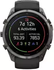 Garmin Fenix 9 Pro inReach 51mm Carbon Grey DLC Titanium Black/Pebble - GPS-paikannuslaitteet ja kellot - 010-04337-11 - 4