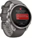 Garmin Fenix 9 Pro inReach 51mm SOLAR Titanium with Pebble Grey - GPS-paikannuslaitteet ja kellot - 010-04338-01 - 2