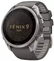 Garmin Fenix 9 Pro inReach 51mm SOLAR Titanium with Pebble Grey - GPS-paikannuslaitteet ja kellot - 010-04339-01 - 1