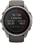 Garmin Fenix 9 Pro inReach 51mm SOLAR Titanium with Pebble Grey - GPS-paikannuslaitteet ja kellot - 010-04339-01 - 6