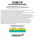 Guideline ULS Multi Tip Shooting Head - Ampumapäät - 7033840137011 - 2