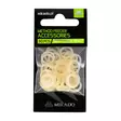 Mikado Method Feeder Pellet Bands Extra Heavy Transparent 5mm - Feeder-liittimet, helmet & stopparit - 5900637682981 - 1
