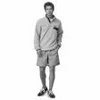 Patagonia M´s Lightweight Synch Snap-T Pullover Oatmeal Heather w/New Navy - Fleecepaidat - 199346618441 - 3