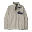 Patagonia M´s Lightweight Synch Snap-T Pullover Oatmeal Heather w/New Navy - Fleecepaidat - 199346618441 - 1