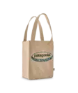 Patagonia Recycled Market Tote 95 Oval Logo Mountain Sun Classic Tan - Varustelaukut - 199346242851 - 1
