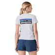 Patagonia W's P-6 Logo Responsibili-Tee White - T-paidat - 194187784331 - 2