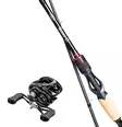 Saxa Spectre G2 7'2" 30-80g Live Cast & Daiwa Tatula 200 - Raskaat virvelit hauenkalastukseen - 6438407006747L1 - 1