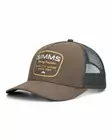 Simms Double Haul Trucker Loden Stamp Lockup - Truckerit - 694264709801 - 1
