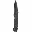 SOG Escape Clip Point Serrated Black - Taittoveitset - 729857996631 - 1