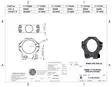 Tier-One Picatinny Rings 30mm extra high - Täydelliset jalat - 623030000111 - 2