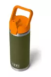 RAMBLER 18 OZ C STRAW BOTTLE OLIVE/KCO - Termospullot ja -mukit - 888830642191 - 2