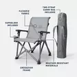 Yeti Trailhead Camp Chair Charcoal - Muut tuotteet - 888830304501 - 10