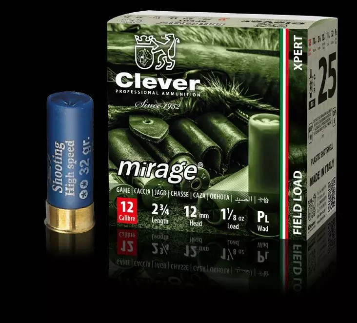 12/70 Mirage Xpert Game 32g 25pcs - Metsästyspatruunat, lyijy - 3300818208061 - 1