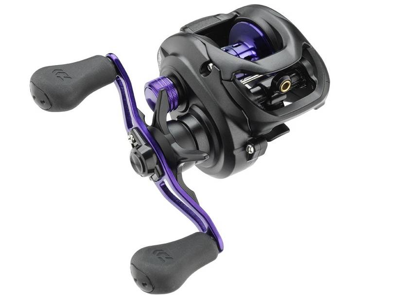 purple baitcaster
