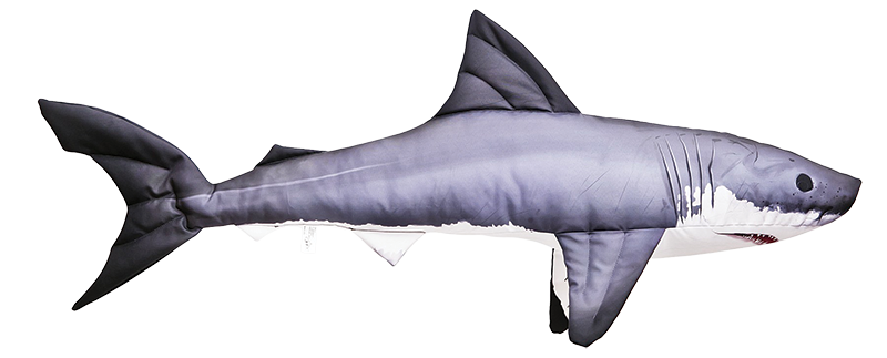 Gaby Great White shark 120cm - Pehmokalat - 5905279175761 - 1
