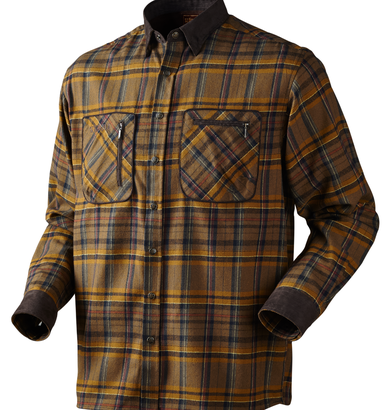 Härkila Pajala Shirt Tobacco -kauluspaita - Metsästäjän paidat - 5707335322931 - 1
