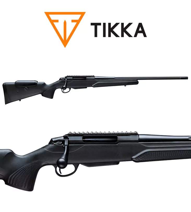 Tikka T3x Deerhunter 6,5 Creedmoor + Zeiss Conquest V4 3-12x56 + Osuma Optimum - Asepaketit - 602020001RES1 - 1