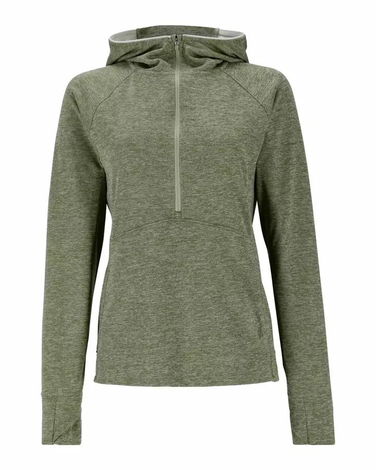 Simms Womens Bugstopper Hoody Aspen Heather - Hupparit - 694264679531 - 1