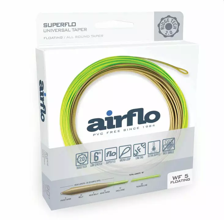 Airflo Superflo Ridge 2.0 Universal Taper - Kelluvat - 614910117101 - 1