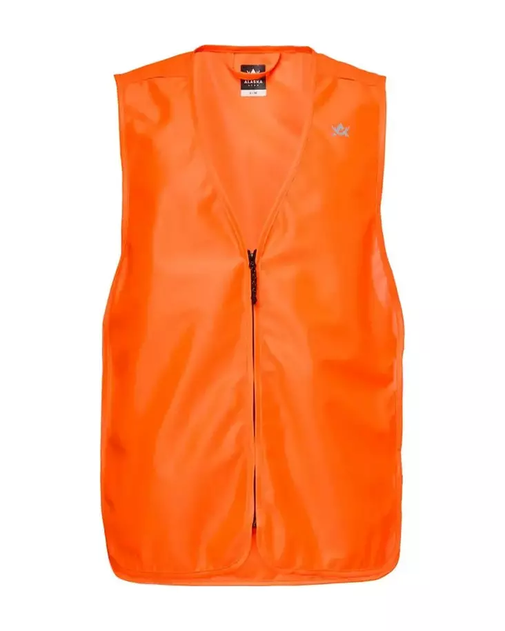 Alaska Safety Unisex Vest Sig Orange S/M - Metsästys- ja hirviliivit - 6438347061851 - 1