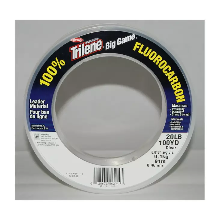Berkley Big Game Fluorocarbon 0,46mm - Fluorocarbon- & monoperukkeet - 028632562741 - 1