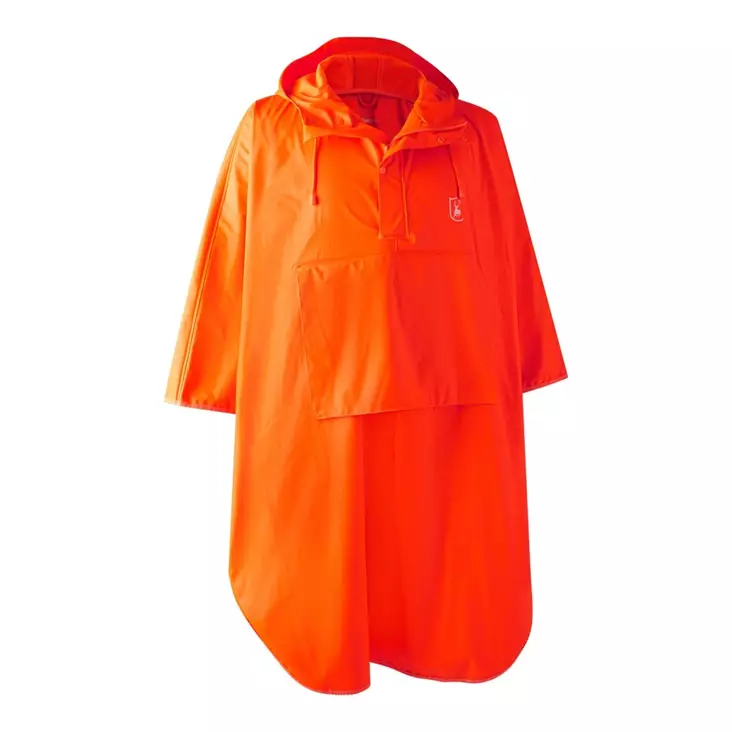 Deerhunter Hurricane Rain Poncho Orange - Miesten metsästystakit - 5702827179321 - 1