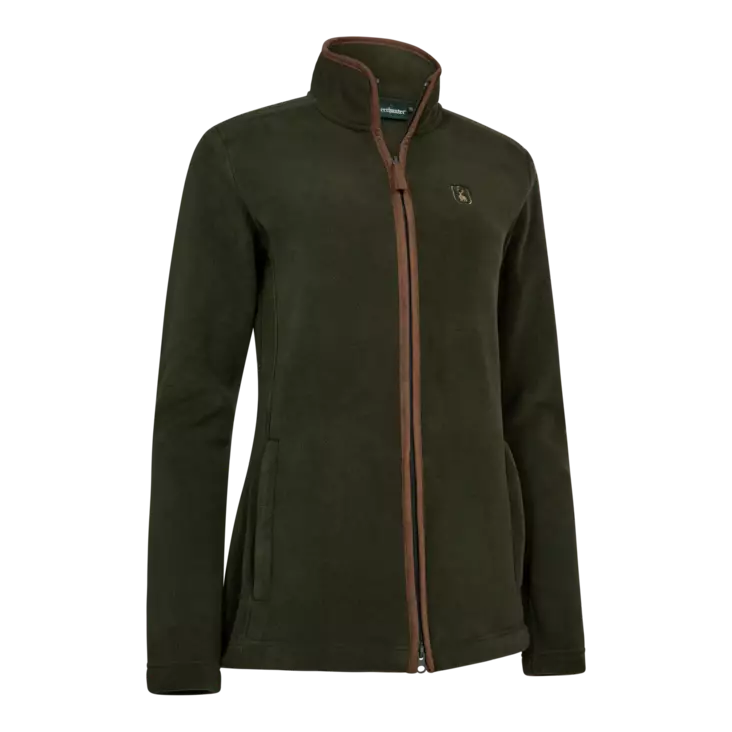 Deerhunter Lady Cumbria Fleece Jacket Forest Ember - Naisten metsästystakit - 5702827251041 - 1