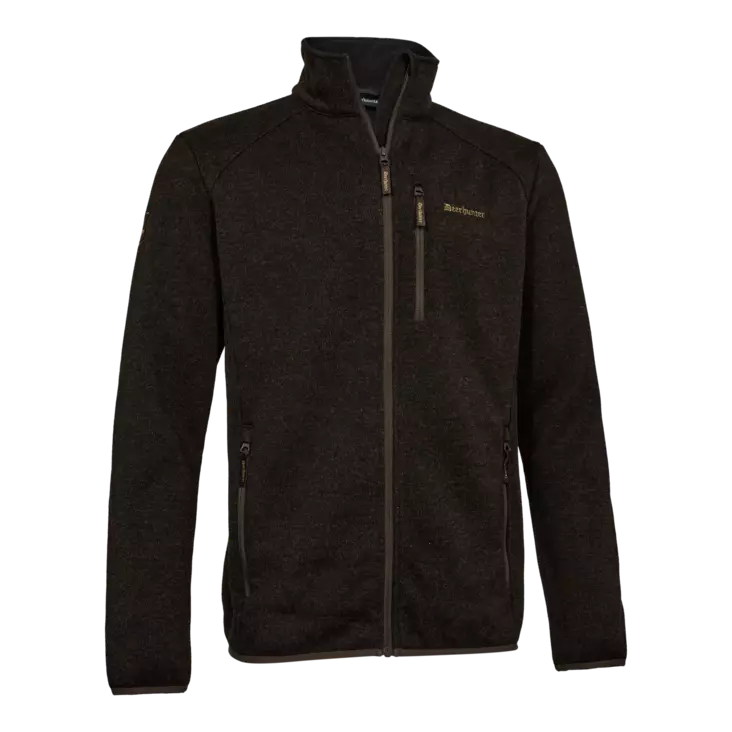 Deerhunter Moor Knitted Jacket Brown Leaf - Miesten metsästystakit - 5702827244821 - 1