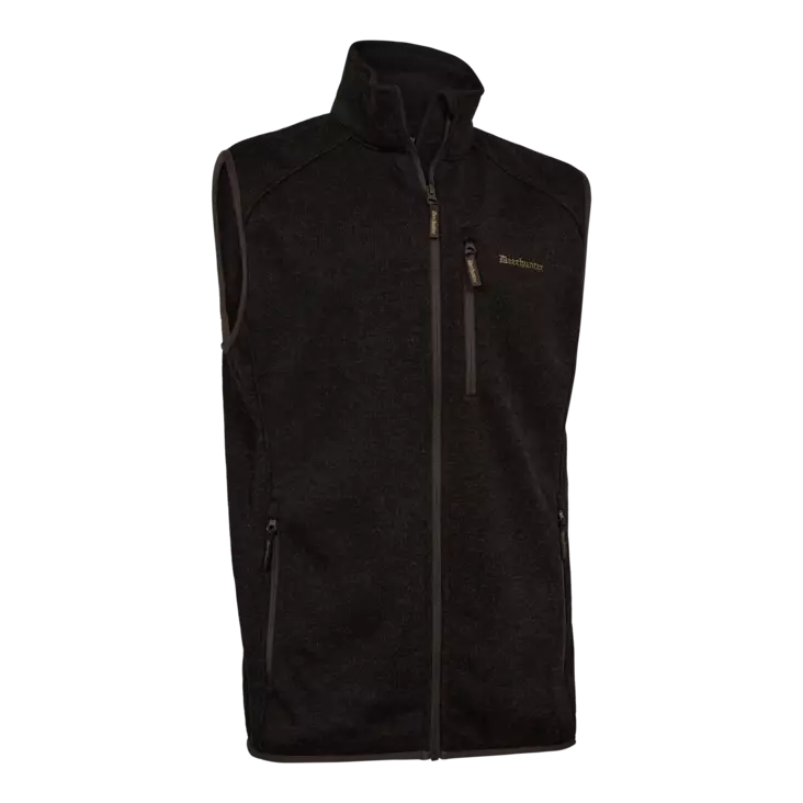 Deerhunter Moor Knitted Waistcoat Brown Leaf - Metsästys- ja hirviliivit - 5702827244661 - 1