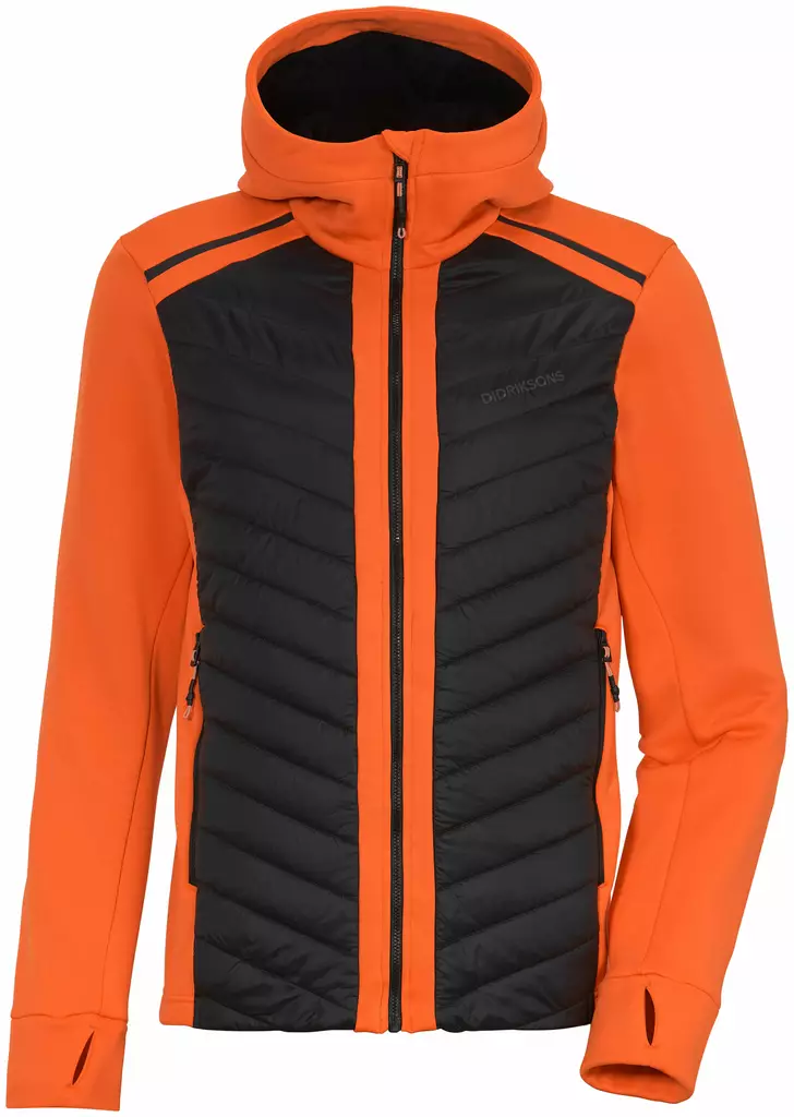 Didriksons Zuko USX FullZip Flame - Miesten kuoritakit - 7332627991441 - 1