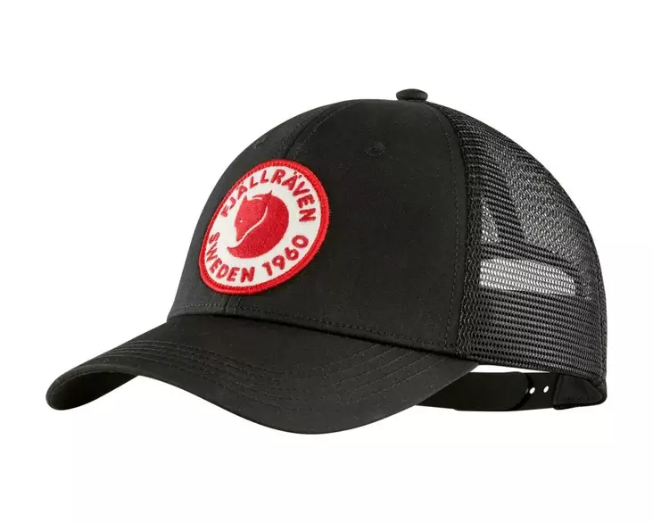 Fjällräven 1960 Logo Cap Black L/XL - Metsästäjän päähineet - 7323450601201 - 1