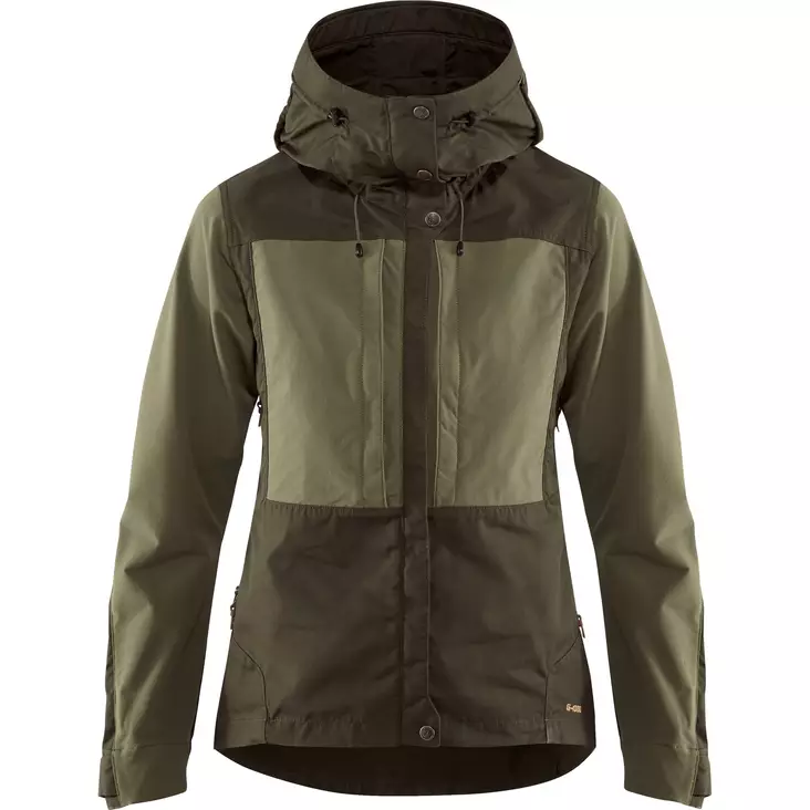 Fjällräven Keb Naisten Takki Deep Forest/Laurel Green - Naisten metsästystakit - 7323450498061 - 1