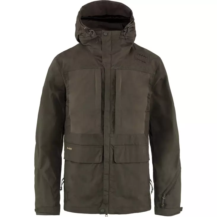 Fjällräven Lappland Womens Hybrid Jacket Dark Olive - Naisten metsästystakit - 7323450161781 - 1