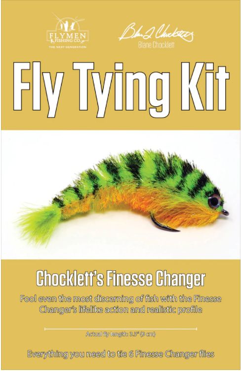 Flymen Fly Tying Kit Chocklett's Finesse Gamechanger - Perhonsidontasetit - 721093858711 - 4