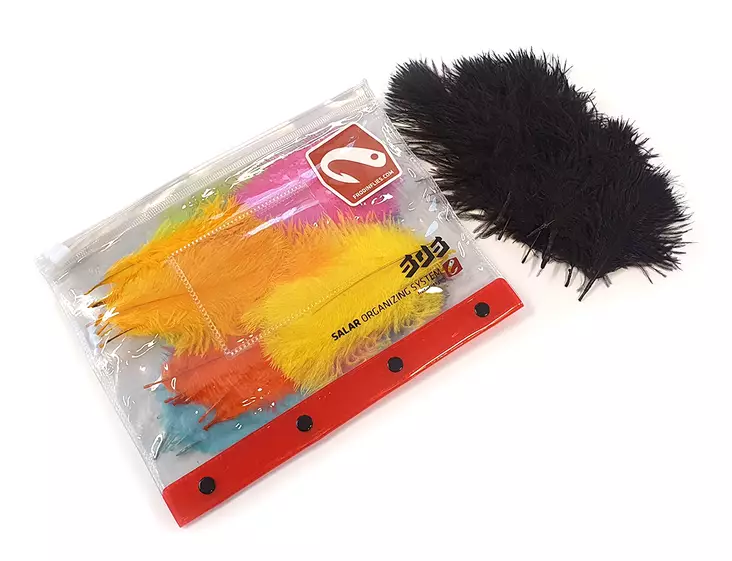 Frödinflies Ostrich Body Feather Pack - Muut sulat ja höyhenet - 7340154611111 - 1