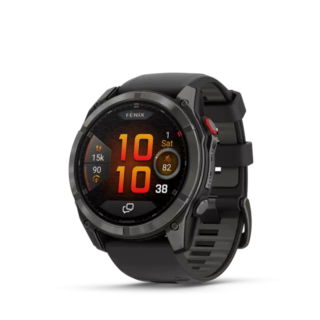 Garmin Fenix 8 PRO LTE 51mm Saphire Graphite - GPS-paikannuslaitteet ja kellot - 010-03199-11 - 1