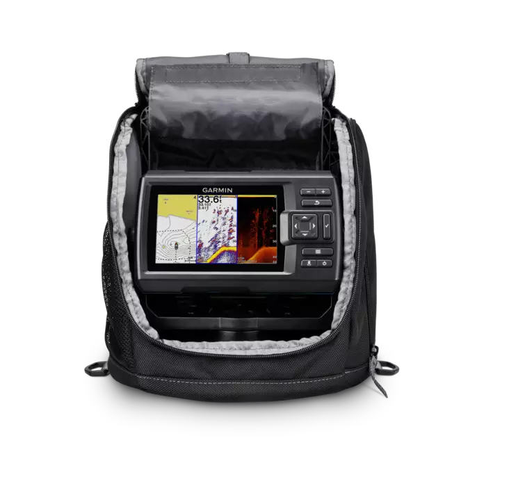 Garmin Striker Vivid 5 Ice Bundle - Garmin-luotaimet ja -plotterit - 010-02551-11 - 1