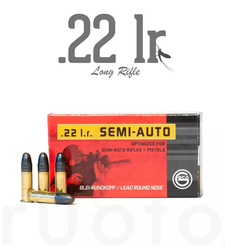 Geco Semi-Auto .22 LR 2,6g - Patruunat 22 LR - 4000294185991 - 1