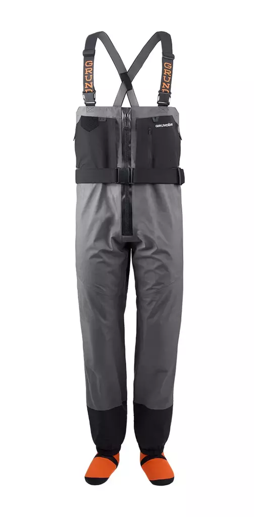 Grundens Men's Vector Zip Stockingfoot Wader Anchor - Kahluuhousut - 0840316333801 - 1