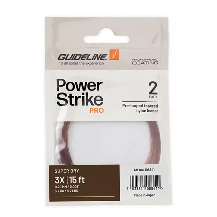 Guideline Power Strike PRO Super Dry 15ft - Nylonkartioperukkeet - 7033841088411 - 1