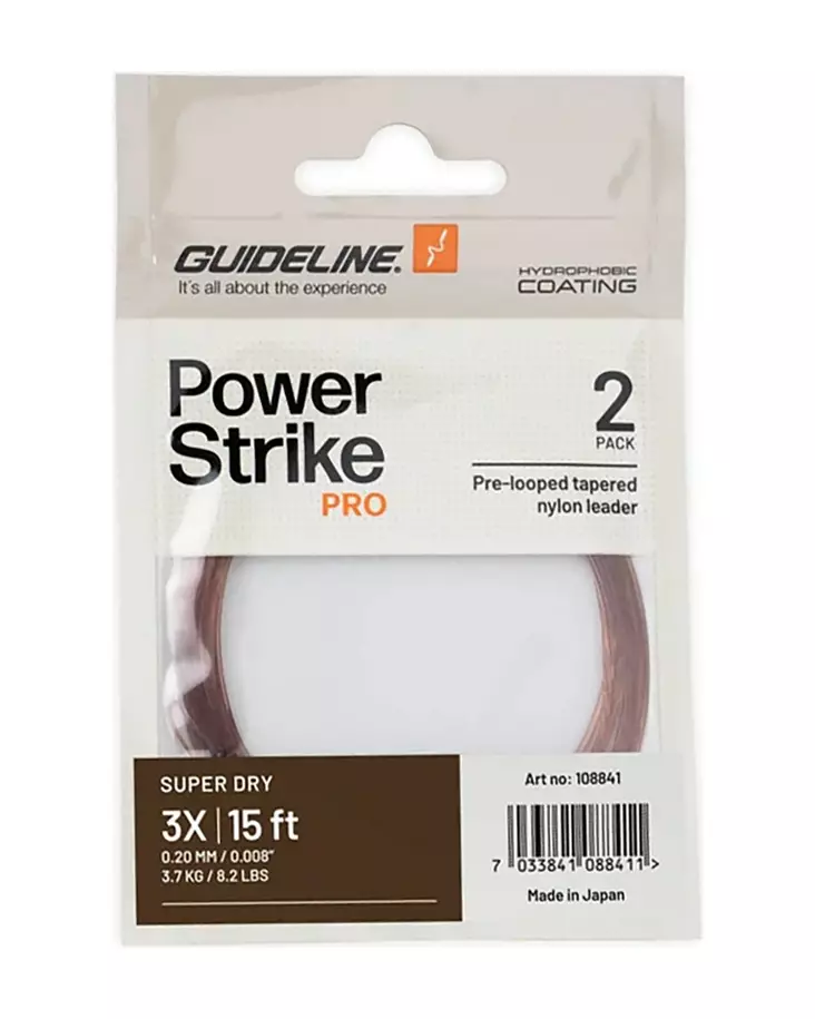 Guideline PS PRO Super Dry 15' 3X - Nylonkartioperukkeet - 7033841088411 - 1