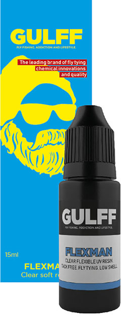 Gulff Flexman 15ml clear -UV-liima - UV-liimat ja tarvikkeet - 6430068960291 - 1