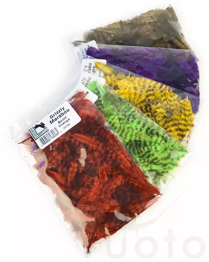 Hareline Grizzly Mini Marabou - Muut sulat ja höyhenet - 40450300021 - 1