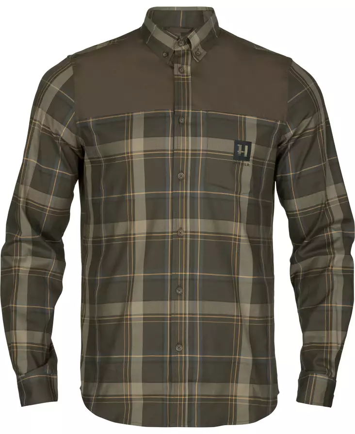 Härkila Anker L/S Shirt Willow Green - Metsästäjän paidat - 5714733634481 - 1