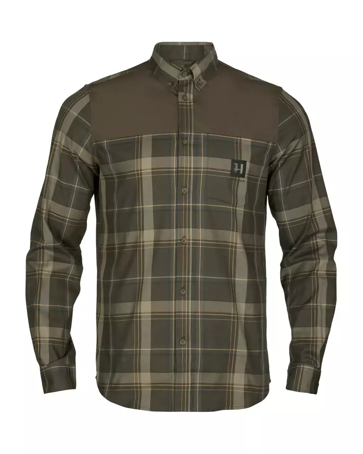 Härkila Anker LS Shirt M Willow Green - Metsästäjän paidat - 5714733634481 - 1