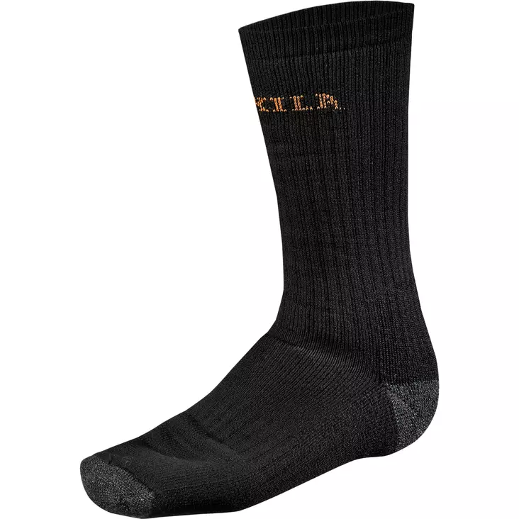 Härkila Expedition Sock Black - Metsästäjän sukat - 5707335193401 - 1